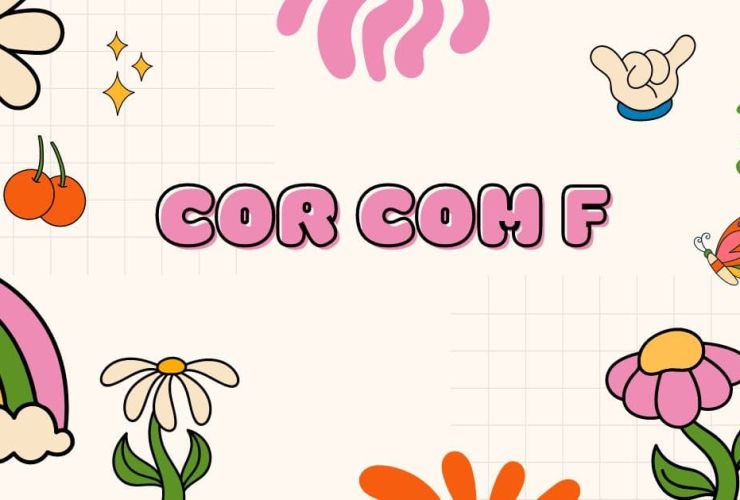 Cor com F