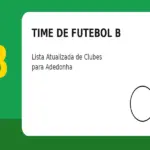 Time de Futebol com B: Lista Atualizada de Clubes para Adedonha