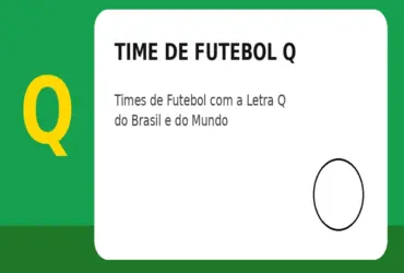 Time de Futebol com Q: Times de Futebol com a Letra Q do Brasil e do Mundo