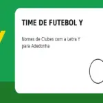 Time de Futebol com Y: Nomes de Clubes com a Letra Y para Adedonha