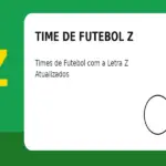 Time de Futebol com Z: Times de Futebol com a Letra Z Atualizados